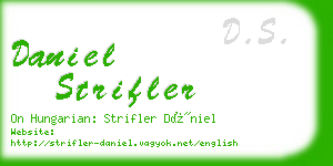 daniel strifler business card